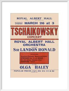 Tschaikowsky's Special Sunday Concerts (1921-1922 Season) Art Print