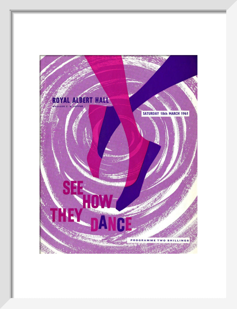 Butlin's Silver Jubilee Dancing Championships Art Print