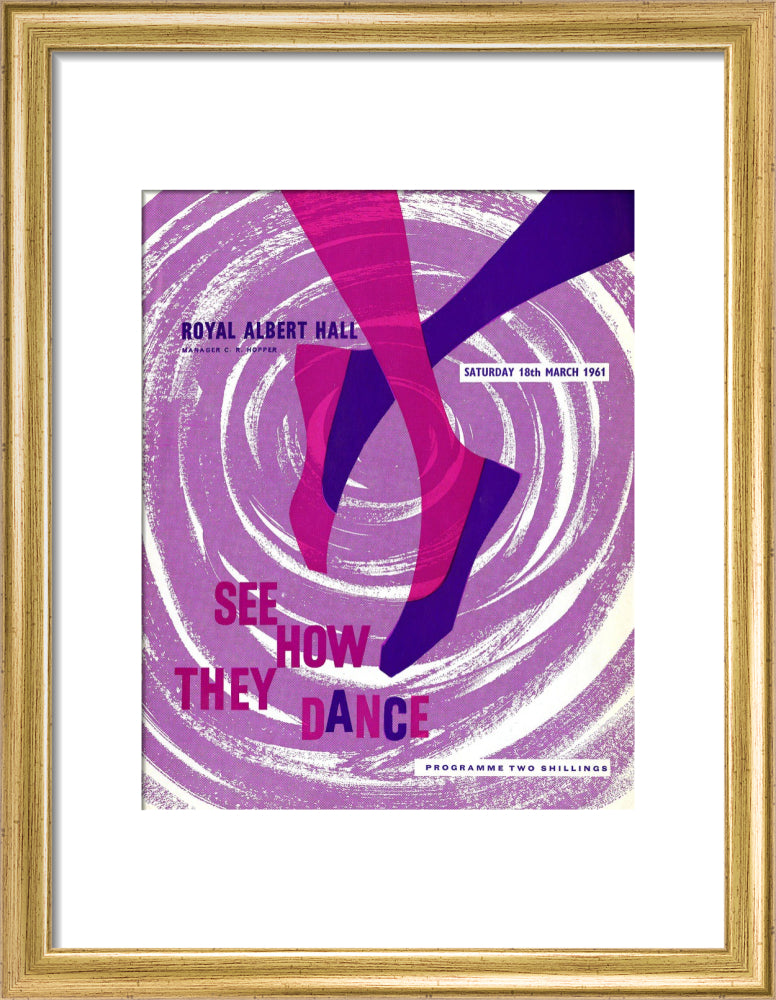 Butlin's Silver Jubilee Dancing Championships Art Print