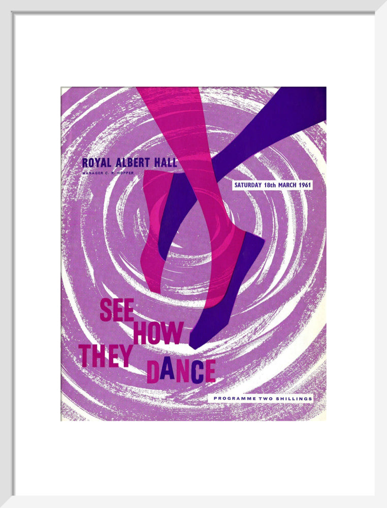 Butlin's Silver Jubilee Dancing Championships Art Print