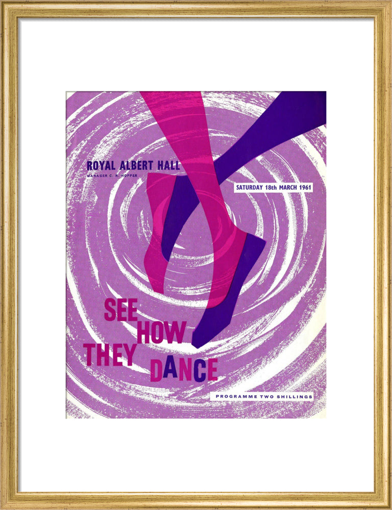 Butlin's Silver Jubilee Dancing Championships Art Print