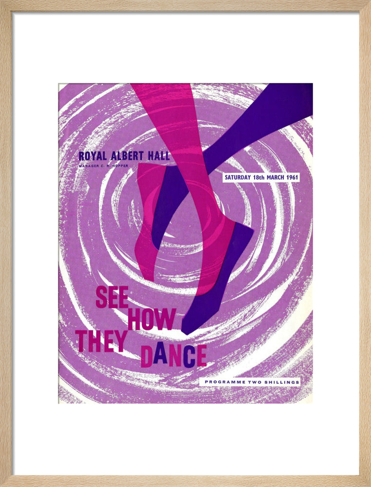Butlin's Silver Jubilee Dancing Championships Art Print
