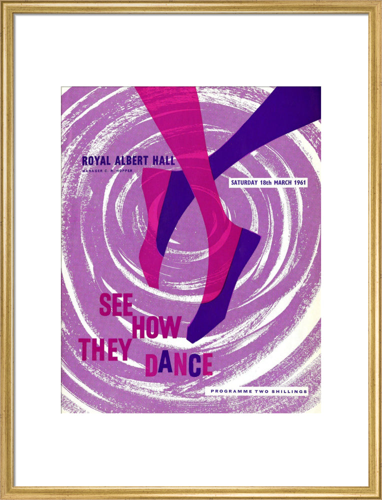 Butlin's Silver Jubilee Dancing Championships Art Print