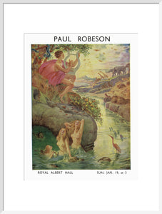 Paul Robeson Concert Art Print