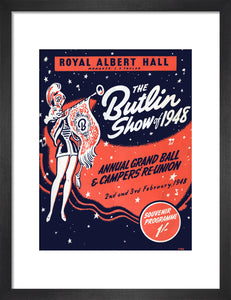 Butlin's Show 1948, Annual Grand Ball and Campers' Re-Union Art Print