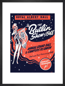 Butlin's Show 1948, Annual Grand Ball and Campers' Re-Union Art Print