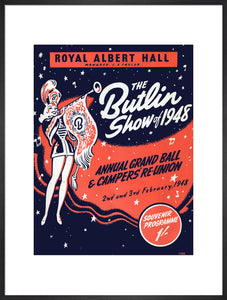 Butlin's Show 1948, Annual Grand Ball and Campers' Re-Union Art Print